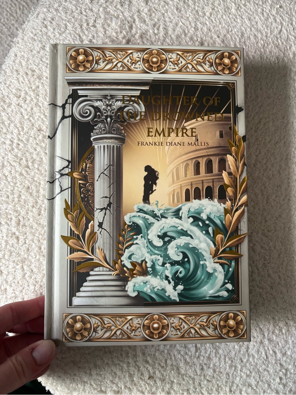 Signed Ink Pages Exclusive Daughter of the Drowned Empire | Frankie Diane Mallis